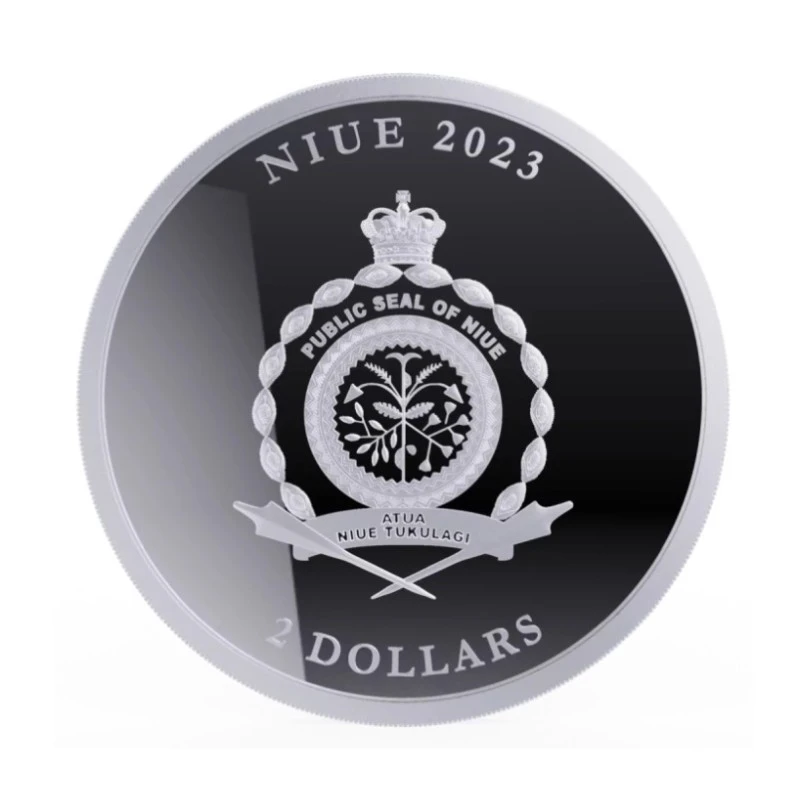 Silver coin Niue 