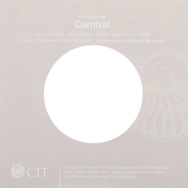 Cook Islands silver coin 