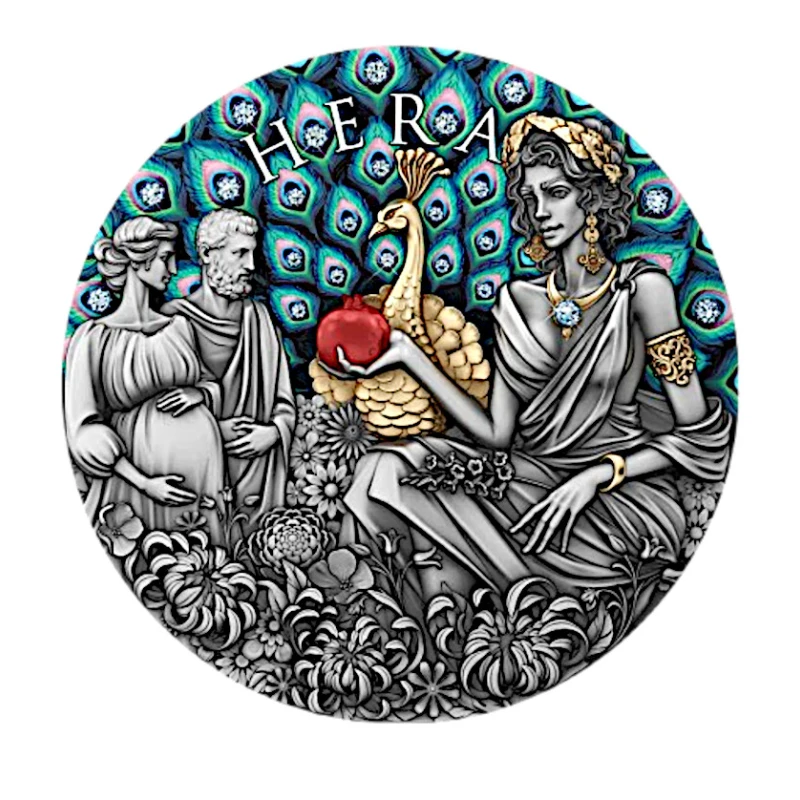 Niue: silver coin Hera 2025 2 oz Collectible coins