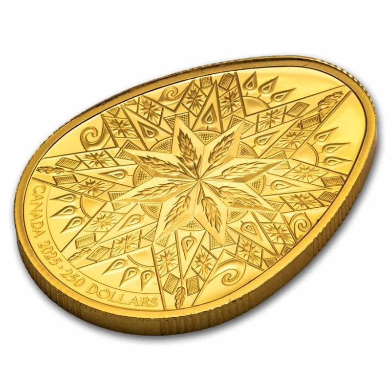 Canada: gold coin Pysanka 2025 Proof 58.5 g Collectible coins