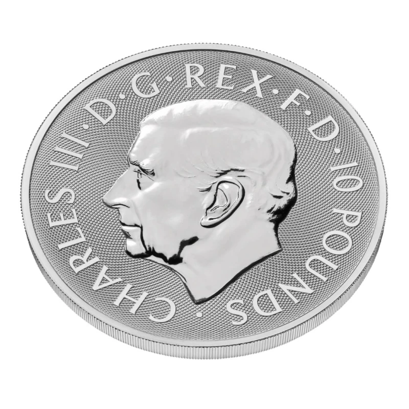 UK: silver coin Greyhound of Richmond 2025 10 oz Collectible coins