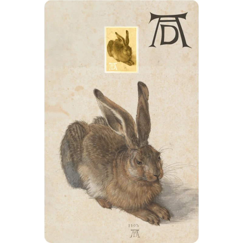 Chad: gold coin A young hare 1/1000 oz Collectible coins