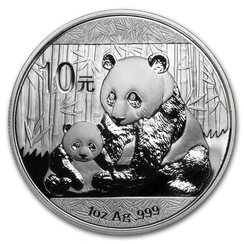 China: silver coin Panda 2012 1 oz Investment coins