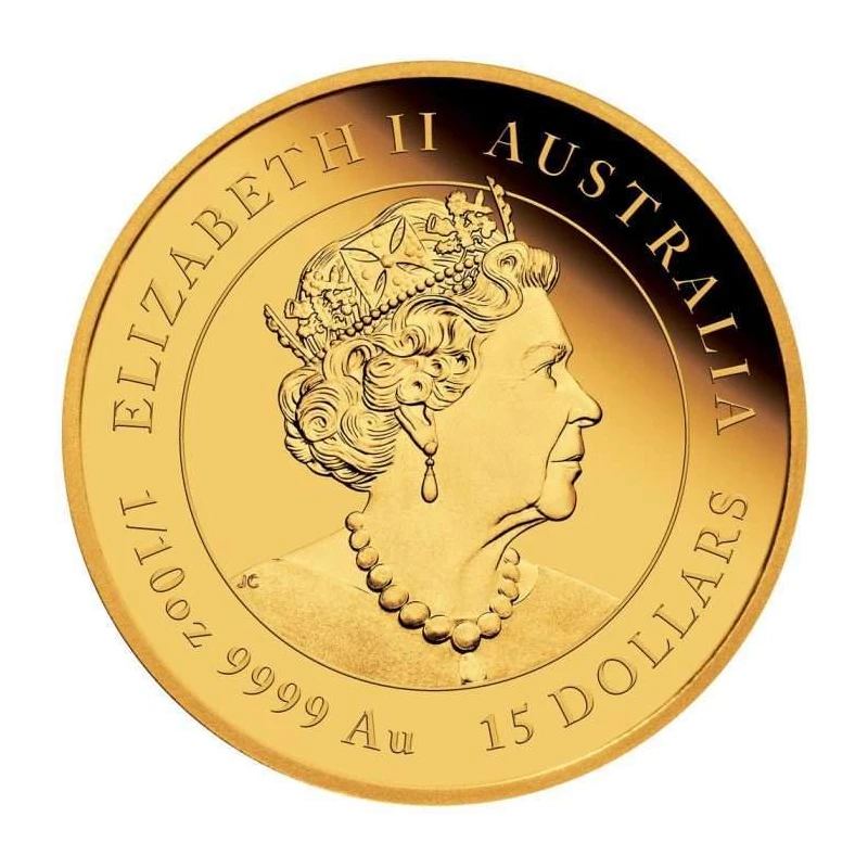 Australia Gold Coin Lunar III Year of the Rabbit 2023 Proof 1/10 oz Collectible coins