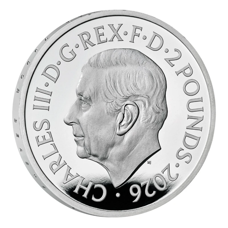 United Kingdom Silver Coin Royal Dragon 2026 Proof 1 oz Collectible coins